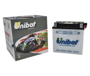 Μπαταρία UNIBAT CB7L-B2-SM  (YB7L-B2)  -+ με Υγρά CCA124