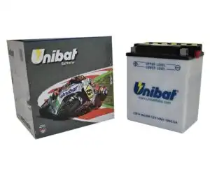 Μπαταρία UNIBAT CB14-B2-SM  (YB14-B2) +- με Υγρά CCA190