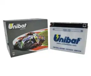 Μπαταρία UNIBAT CB16AL-A2-SM  (YB16AL-A2) -+  με Υγρά CCA200