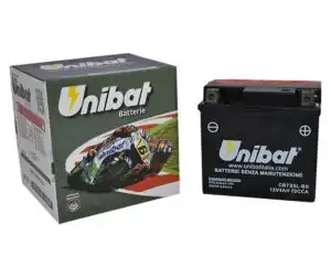 Μπαταρία UNIBAT CBTX5L-BS  (YTX5L-BS) -+ με Υγρά TARGET125 (ολα) CCA70