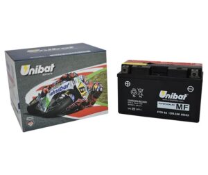 Μπαταρία UNIBAT CT7B-BS  (YT7B-BS) +- με Υγρά CCA85
