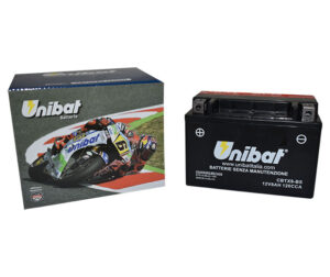 Μπαταρία UNIBAT CBTX9-BS  (YTX9-BS) +- με Υγρά CCA120
