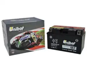 Μπαταρία UNIBAT CTZ10S-BS  (YTZ10-S) +-  με Υγρά CCA190