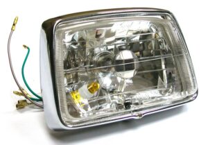 Φανάρι Εμπρός Πολυεδ.Κρύσταλλο Λευκό C50GLX