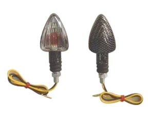 Φλας Πίσω Μίνι YM-1925 (Τρίγωνο) Βάση CARBON-καθ.Κρύσταλλα