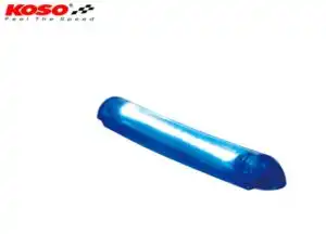 LED Λάμπα KOSO HH013B30 Μπλε με Καθαρό Κρύσταλλο