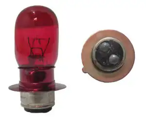 Λάμπα 12V 25/25W  Τ19 Κόκκινο