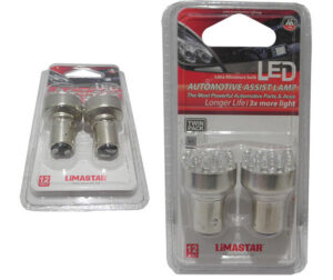 Λάμπες LED LIMASTAR 12V-12LED STOP Τυπ.12V 21/5W S25/BAY15D/1157 Σετ/2τμχ