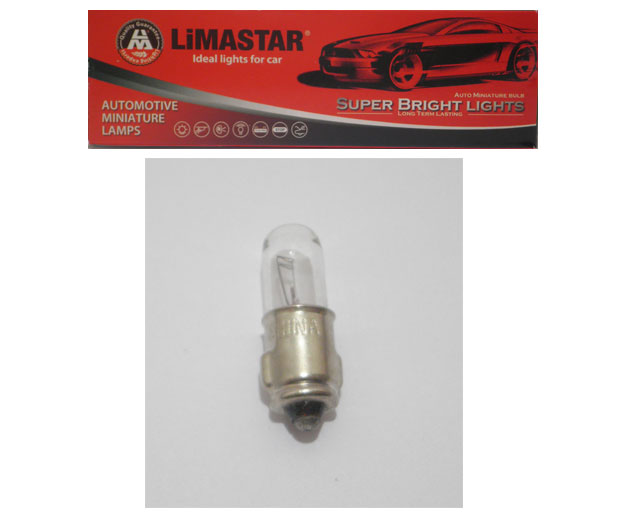 Λάμπα 12V LIMASTAR 2W 6.5τ BA7S SUP.Ψείρα