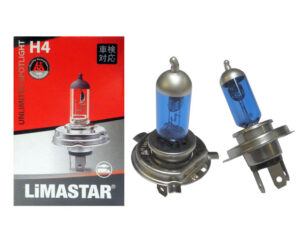 Λάμπα 12V LIMASTAR 35/35W P43T Η4 Μπλε Πάγου+50% SUPER WHITE