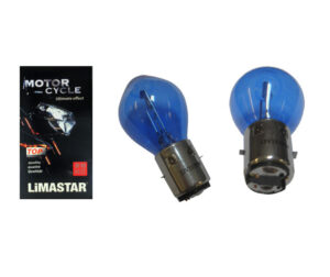 Λάμπα 12V LIMASTAR 35/35W BA20D Χ.NT.Απλή SUPER WHITE TYPHOON