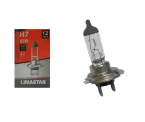 Λάμπα 12V LIMASTAR 55W PX26D H7 HALOGEN CLEAR RUNNER