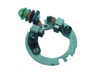 Καρβουνάκια Μίζας Κομπλέ με Βάση UNIV. SH125/150'01-08,BEVERLY250,X7/X8/X9-250,CBR600/1000,MP3,GTS250,SCARABEO250,MALAGUTI/F12,KLX400