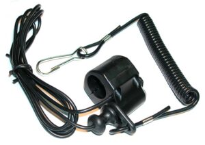 Σβηστήρι με Σπιράλ Μαύρο για ATV/MOTO UNIVERSAL