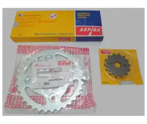 ASPIRA Αλυσίδα-Γρανάζια Κιτ 14/35-420H X 104L ANF125INNOVA