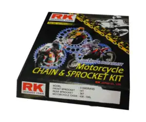 RK KIT Αλυσίδα-Γρανάζια 14/36 428SB X 100L (C3029/B3102) C100GRAND,NF100SUPRA,SPRINTER125,DY125