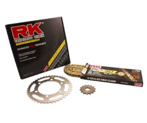 RK KIT Αλυσίδα-Γρανάζια 14/43 GB520SO-112L Χρυσή Αλυσ. MT-03ABS'15-24 (320CC)