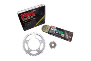 RK KIT Αλυσίδα-Γρανάζια 15/47 GS525KRO-118L Χρυσή DL650V-STROM'07-24