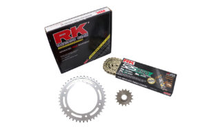 RK KIT Αλυσίδα-Γρανάζια 16/42 GB525XSO-116 (10.5MM) Χρυσή F800GS'08-17