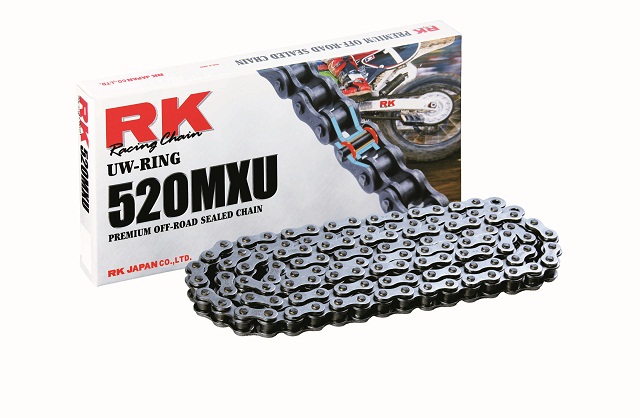 Αλυσίδα RK Ιαπων. GB520MXU-116L CL Χρυσή Αυτολυπ. OFF-ROAD,MOTOCROSS