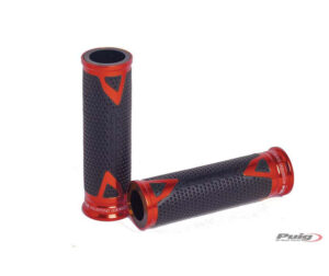 Χειρολαβές PUIG 6325R 119MM-64GR HI-TECH RADICAL Κόκκινες UNIVERSAL