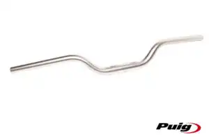 Τιμόνι Αλουμινίου PUIG CONICAL 7493P Ασημί 22MM UNIVERSAL