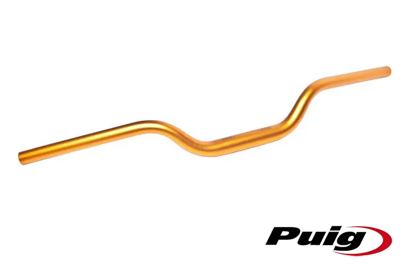 Τιμόνι Αλουμινίου PUIG CONICAL 7493O Χρυσό 22MM UNIVERSAL