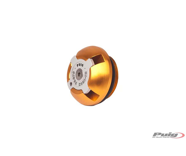 Τάπα Λαδιού PUIG 6156O-16GR Χρυσή HON/KAW/DUCATI/TRIUMPH