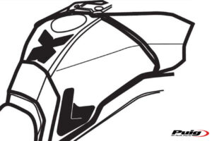 Αξεσουάρ PUIG 9302C Αυτοκολλητο Ρεζερβουαρ CARBON MT09-TRACER 15-17