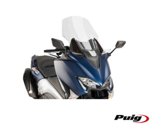 Παρμπρίζ PUIG 9424W V-TECHLINE TOURING Καθαρό 675X555MM YAMAHA/T-MAX 530 17