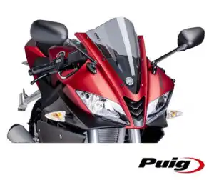 Παρμπρίζ PUIG 4637H RACING SMOKE YZF-R125'08-18