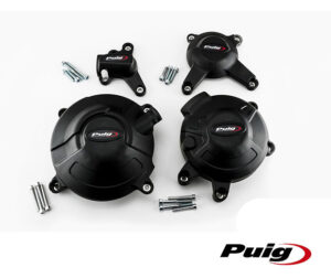 Προστατευτικά Καπάκια Κινητήρα PUIG 20128N Μαύρα MT-09/MT-09SP