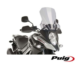 Παρμπρίζ PUIG 9719H TOURING NEW GEN. SMOKE 440X445MM DL650V-STROM'17-18