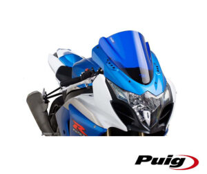 Παρμπρίζ PUIG 4933A RACING Μπλε 360X340MM GSXR1000'09-16