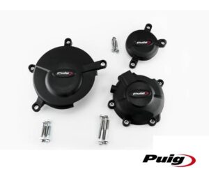 Προστατευτικά Καπάκια Κινητήρα PUIG 20124N Μαύρα GSX-R600/750'11-16