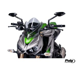 Παρμπρίζ PUIG 7011H NAKED NEW GEN.SMOKE 355X215MM Z1000 14-17