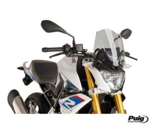 Παρμπρίζ PUIG 8920H NAKED NEW GEN.SMOKE 305X275MM BMW/G310 16-17