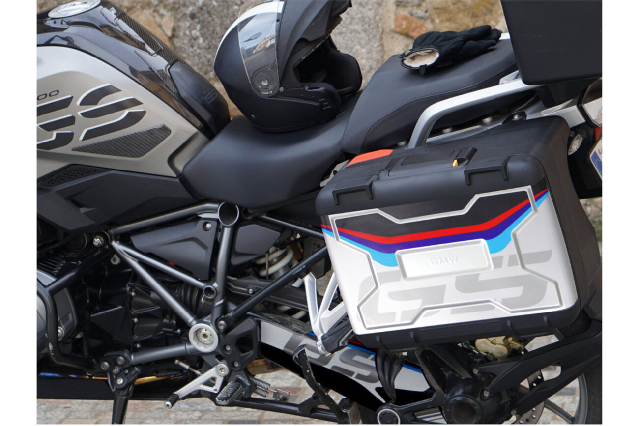 Αξεσουάρ PUIG 20216N Αυτοκόλλητα Βαλιτσών BMW GS - Image 2