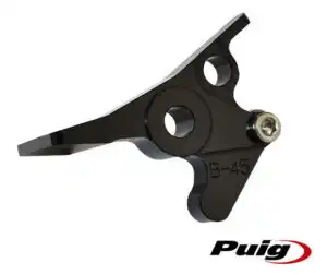 Αντάπτορας Μανέτας PUIG 6144N Δεξ.  Μαύρο APRILIA MODELS
