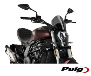 Παρμπρίζ PUIG 3690F NAKED NEW GEN. DARK SMOKE 260X240MM 502C