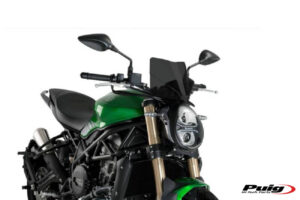 Παρμπρίζ PUIG 20505F  NAKED NEW GEN. DARK SMOKE 267X293MM 752S