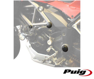 Τάπες Σασί PUIG 9635N Μαύρες MULTISTRADA1200/1200S'10-14