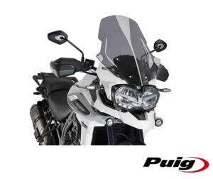 Παρμπρίζ PUIG 9613F TOURING DARK SMOKE 620X495MM TIGER.EXPLORER/XC/XR/XRX/XRT/XCX/XC