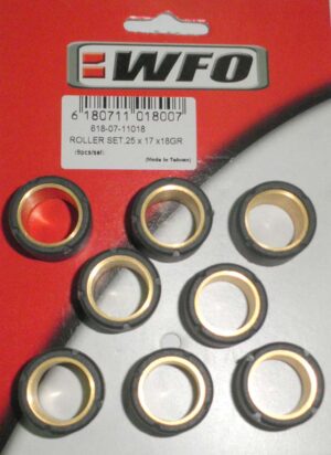 Μπίλιες Φυγοκεντρικού 25X17X18GR/Σετ 8τμχ APRILIA/GILERA 400/500CC