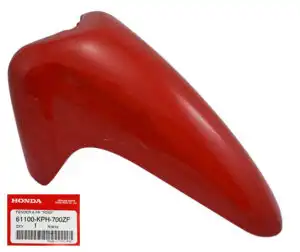 Φτερό Εμπρός OEM Α' Μέρος Κόκκινο ANF125I INJECTION