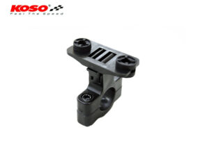 Βάση Κοντέρ/Τιμόνι 7/8" KOSO/EGT,DB-01/R Μαύρη/BE018κ00