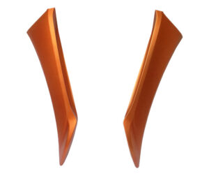 Ποδιά Εξωτερική (Σετ) Δεξ./αριστ. Ματ Πορτοκαλί (YR261C) ANF125I INJ.