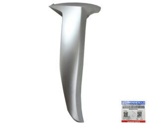 Ποδιά Εξωτερική Δεξιά Ασημί OEM KRISTAR125/R218-SL