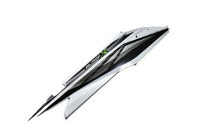 Καπάκι Δεξί Μεγάλο Λευκό/Μαύρο Αυτοκόλλητο ASUS/BLADE-X125I