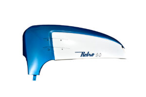 Καπάκι Πλαιν.Αριστερό  Λευκό-Πετρόλ RETRO/HT50QT-24